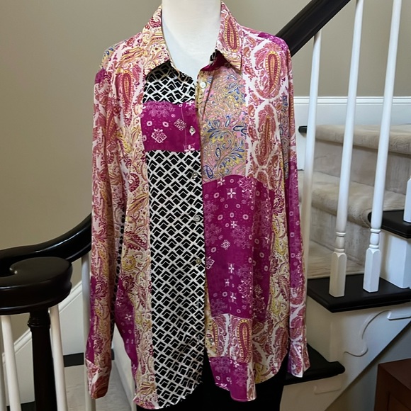 Colorful blouse - Picture 1 of 10